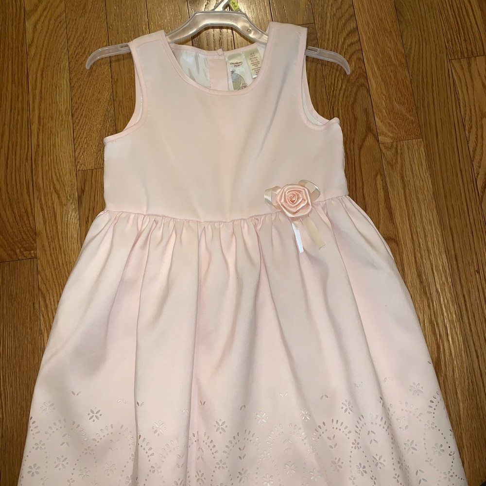Girls Strawberry Faire Pink Dress. Size 6